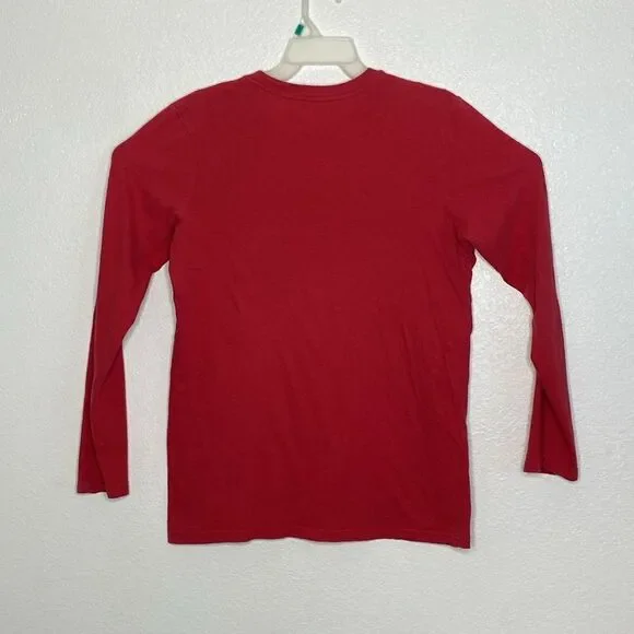 NFL Chiefs Red Ling Sleeves T Shirt Size XL - Picture 4 of 8